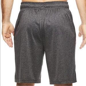 Reebok Athletic Shorts Men’s size Large Charcoal Heather Slim 9" shorts